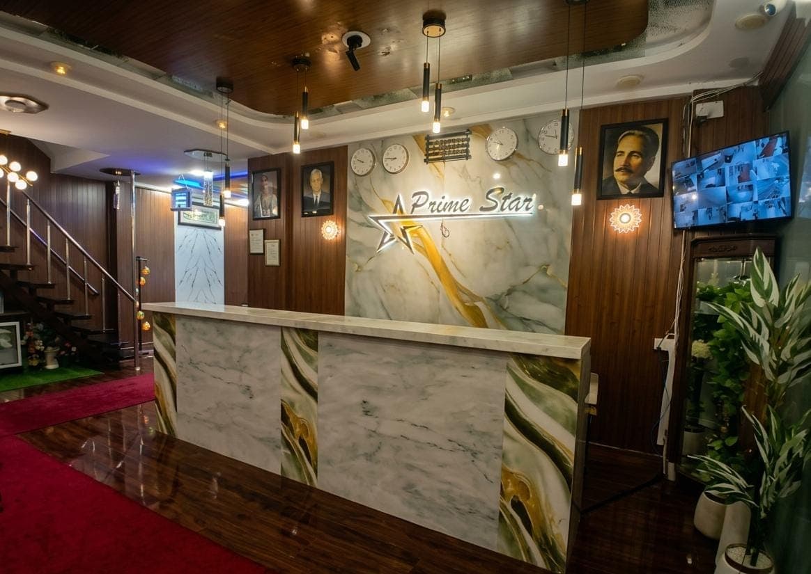 Hotel Exterior at Prime Star Hotel Karachi